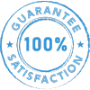 Image of We believe in 100% satisfaction 100% of the time! Contact us if you're not happy.